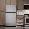 Kenmore 33 in. Top Mount Refrigerator with 20.5 cu. ft. Capacity, Fingerprint Resistant Stainless Steel - 46-61335