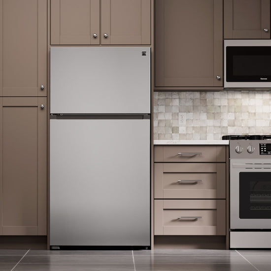 Kenmore 33 in. Top Mount Refrigerator with 20.5 cu. ft. Capacity, Fingerprint Resistant Stainless Steel - 46-61335