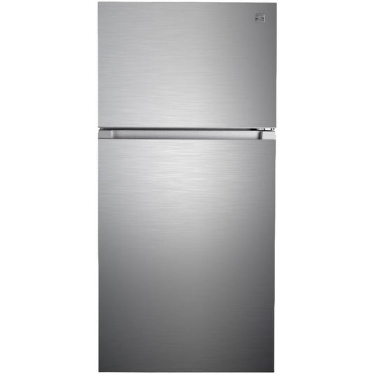 Kenmore 30 Inch Top Freezer Refrigerator with 18.2 Cu. Ft. Capacity, Fingerprint Resistant Stainless Steel - 46-62315