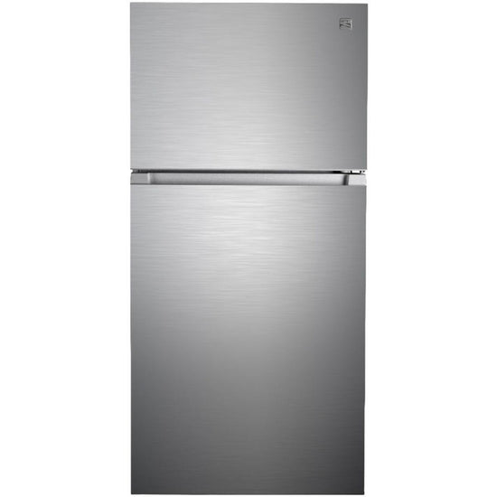Kenmore 30 Inch Top Freezer Refrigerator with 18.2 Cu. Ft. Capacity, Fingerprint Resistant Stainless Steel - 46-62315
