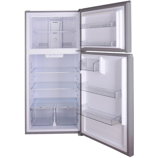Kenmore 30 Inch Top Freezer Refrigerator with 18.2 Cu. Ft. Capacity, Fingerprint Resistant Stainless Steel - 46-62315