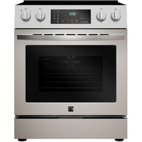 Kenmore 30 Inch Slide-In Electric Range with True Convection and Air Fry, Stainless Steel - 22-95183CA