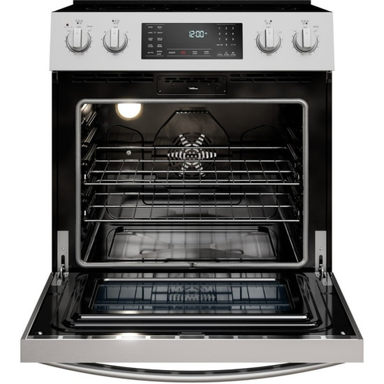 Kenmore 30 Inch Slide-In Electric Range with True Convection and Air Fry, Stainless Steel - 22-95183CA