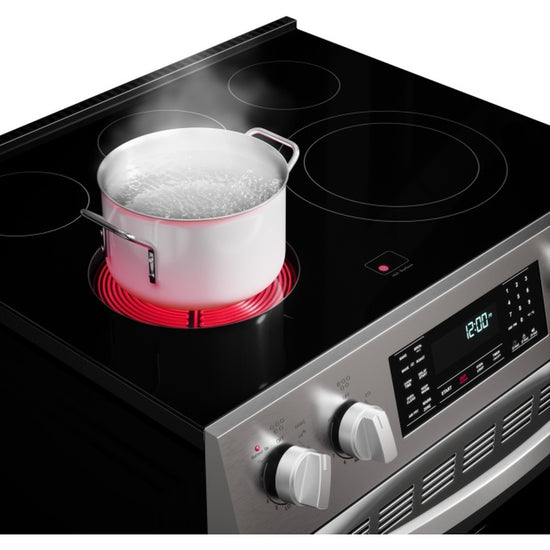 Kenmore 30 Inch Slide-In Electric Range with True Convection and Air Fry, Stainless Steel - 22-95183CA