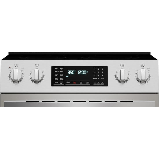 Kenmore 30 Inch Slide-In Electric Range with True Convection and Air Fry, Stainless Steel - 22-95183CA