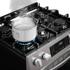 Kenmore 30 Inch Slide-In Gas Range with True Convection and Air Fry, Stainless Steel - 22-75293CA