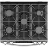 Kenmore 30 Inch Slide-In Gas Range with True Convection and Air Fry, Stainless Steel - 22-75293CA