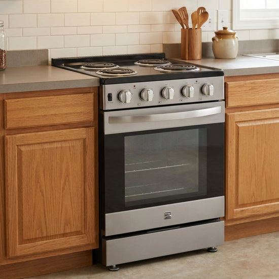 Kenmore 24 Inch Electric Coil Range with 3.73 cu. ft. Oven - KKCTR24FC-SS