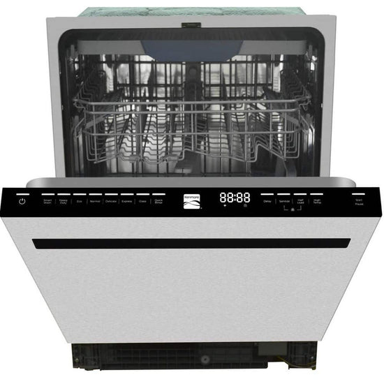 Kenmore 24 Inch Built-In Top Control Dishwasher with 3 Racks, Stainless Steel - KKDW3RPH-49SS