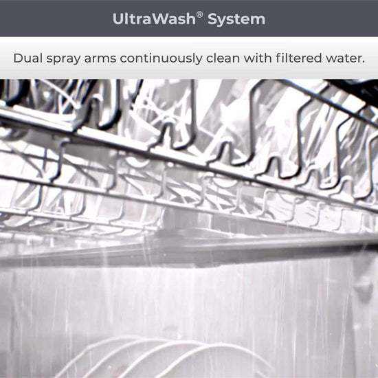Kenmore 24 Inch Built-In Top Control Dishwasher, Stainless Steel - KKDW2RPH-49SS