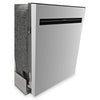 Kenmore 24 Inch Built-In Dishwasher with Front Controls, Stainless Steel - KKDW3RPHLIFT-45SS