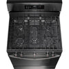 Frigidaire 30 Inch Gas Range with Air Fry, Black Stainless Steel - FCRG3083ADE