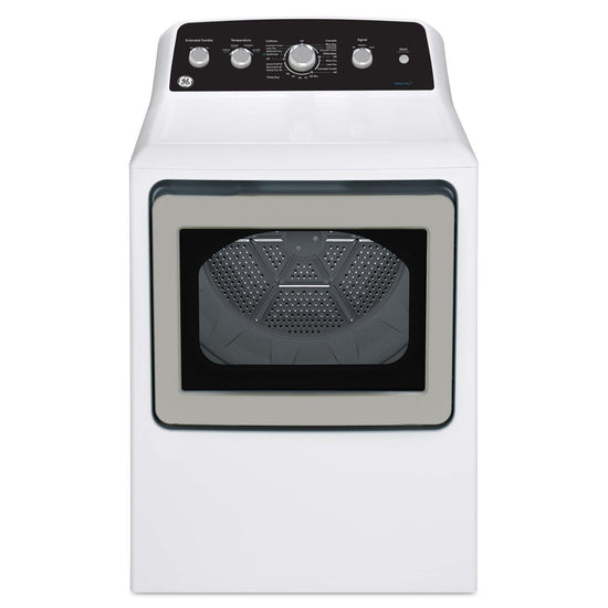 GE 7.2 Cu. Ft. Electric Dryer with SaniFresh Cycle, White - GTD49EBMROWS