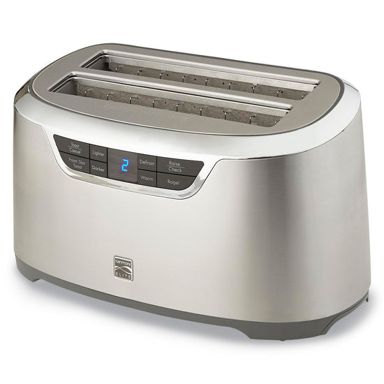 Kenmore Elite 4-Slice Long Slot Toaster, Stainless Steel - KKELST4SS