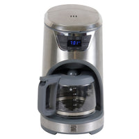 Kenmore Elite 12-Cup Programmable Coffee Maker, Stainless Steel - KKECM12SS