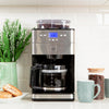 Kenmore Elite Grind and Brew Coffee Maker with Burr Grinder, 12 Cup - KKECMGBSS