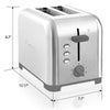 Kenmore Wide-Slot 2-Slice Toaster, Stainless Steel - KKTS2SS