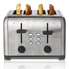 Kenmore 4-Slice Toaster with Dual Controls, Stainless Steel - KKTSDC4SS