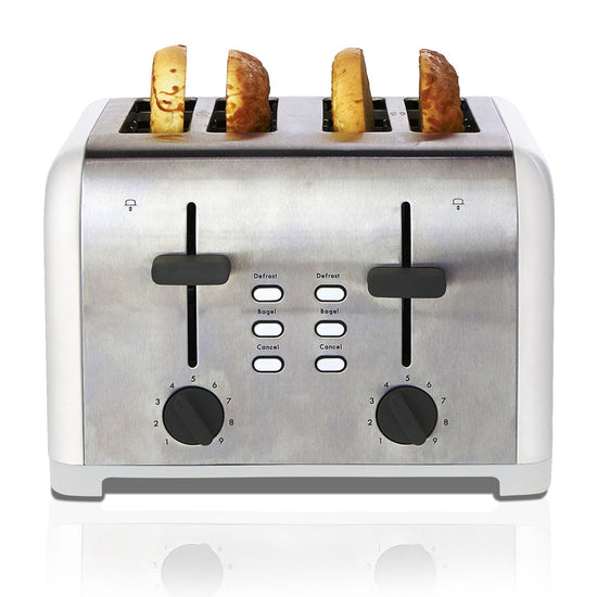 Kenmore 4-Slice Toaster with Dual Controls, White - KKTSDC4White