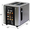 Kenmore 2-Slice Touchscreen Toaster, Stainless Steel - KKTS2SD-SS
