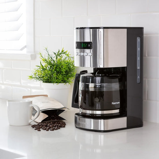 Kenmore 12-Cup Programmable Drip Coffee Maker - KKCM12B