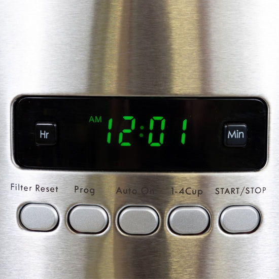 Kenmore 12-Cup Programmable Coffee Maker, Red/Stainless - KKCM12Red