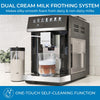 Kenmore Super Automatic Espresso Coffee Machine, Dual Cream System - KKSACM-B