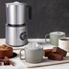 Kenmore Electric Milk Frother with Hot and Cold Foam - KKMFD-SS