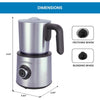 Kenmore Electric Milk Frother with Hot and Cold Foam - KKMFD-SS
