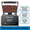Kenmore 6 oz Stainless Steel Conical Burr Grinder with LED Display - KKCBGDB