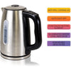 Kenmore 1.7L Cordless Electric Kettle with 6 Temperature Presets - KKTK1.7S-D