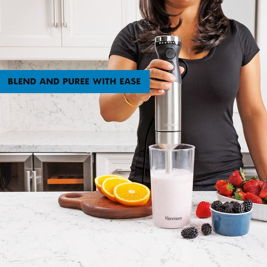 Kenmore 400W Variable Speed Hand Blender Set - KKIBC5SS