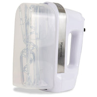 Kenmore 5-Speed Hand Mixer with Accessories, White, 250W - KKHM5