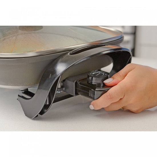 Kenmore 12 Inch Electric Skillet Griddle, Grey - KKSK12Grey