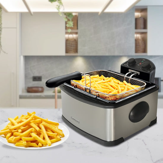 Kenmore Deep Fryer with 3 Baskets, 1700W - KKDF3B