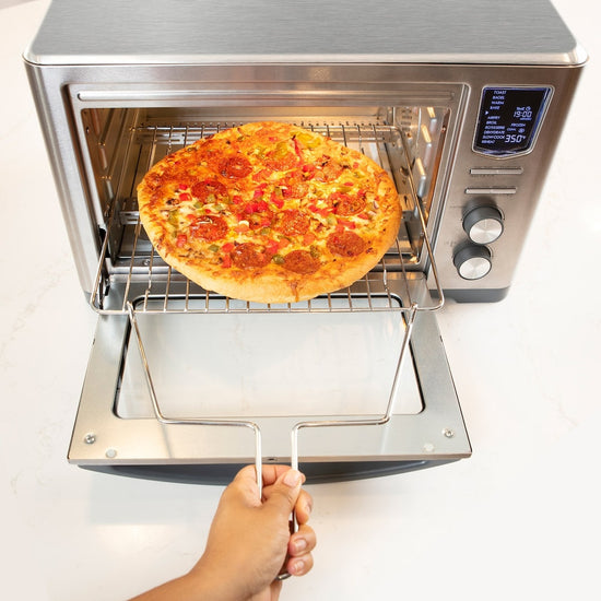 Kenmore 11-in-1 Digital Air Fryer Convection Toaster Oven with Rotisserie, 25 Qt - KKTOAF25SS
