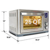 Kenmore 11-in-1 Digital Air Fryer Convection Toaster Oven with Rotisserie, 25 Qt - KKTOAF25SS