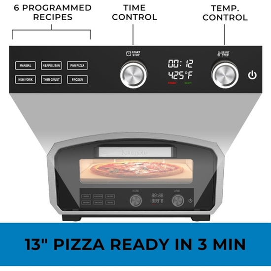 Kenmore Indoor/Outdoor Electric Pizza Oven, 13-Inch - KKOPO13