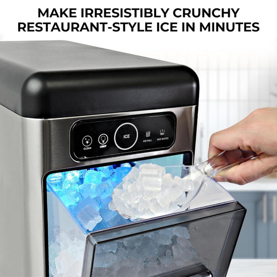 Kenmore Countertop Nugget Ice Maker, Stainless Steel - KKIMNF-40SS