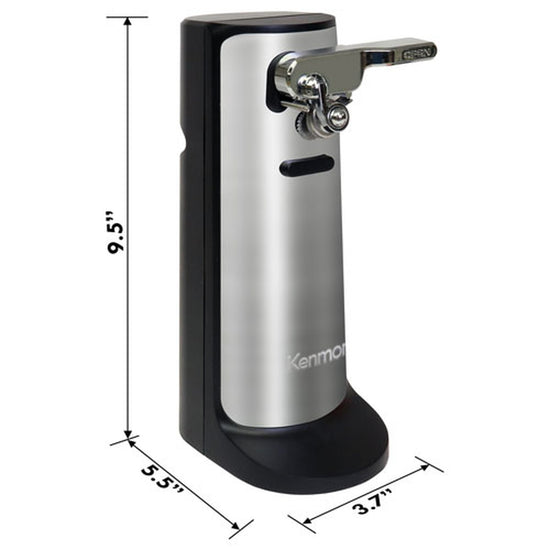 Kenmore 3-in-1 Electric Can Opener with Knife Sharpener and Bottle Opener - KKCO