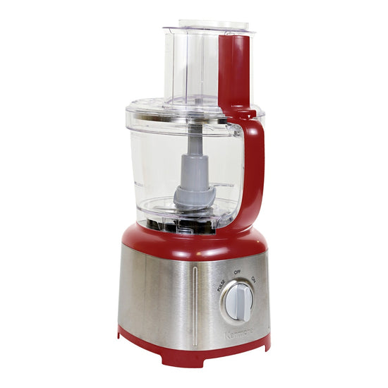 Kenmore 11-Cup Food Processor and Vegetable Chopper, Red/Silver - KKFP11CRed