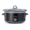 Kenmore 5 Qt Slow Cooker, Black and Gray - KKSC5Q B