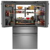 Café 23.2 Cu. Ft. Smart Counter-Depth 4-Door French Door Refrigerator - CJE23DP2WS1