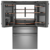Café 23.2 Cu. Ft. Smart Counter-Depth 4-Door French Door Refrigerator - CJE23DP2WS1