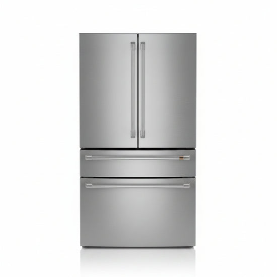 Café 23.2 Cu. Ft. Smart Counter-Depth 4-Door French Door Refrigerator - CJE23DP2WS1