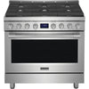 Frigidaire Professional 36 Inch Slide-In Gas Range with True Convection, Stainless Steel - PCFG3670AF