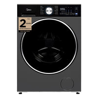 Midea 3.1 Cu. Ft. Front Load Compact Washing Machine with PowerMix and Steam Care - MLHW31S2BBG