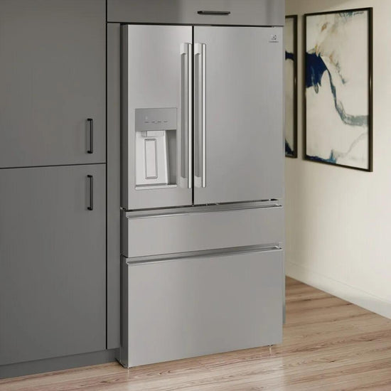Electrolux 21 Cu. Ft. Counter-Depth French Door Refrigerator, Stainless Steel - ERMC2295AS