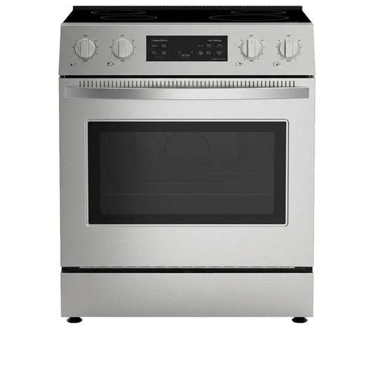 Kenmore 30 Inch Slide-In Electric Range with 5.0 cu. ft. Capacity, Stainless Steel - KKFTR5.0-FCAFC-SS