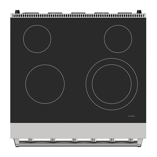 Kenmore 30 Inch Front Control Electric Range with True Convection and Air Fry, Stainless Steel - KKPROERFC30X5-AFC